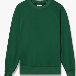 Feat Unisex Hunter Green Roam  Crewneck Sweatshirt Size XS